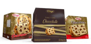 Panettone Chocolate Village